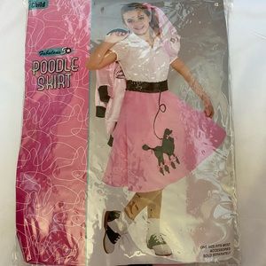 Girls Costume Poodle Skirt